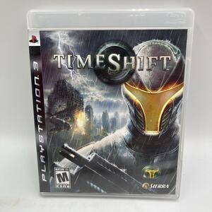 Sony Playstation 3 PS3 Timeshift Game 2007 Sierra Complete CIB + Manual